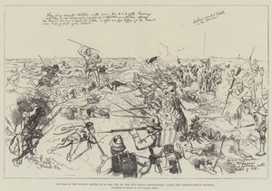 La guerra in Sudan, battaglia di El Teb, 29 febbraio, il 42° (Royal Highlanders) che prende la posizione forte del nemico